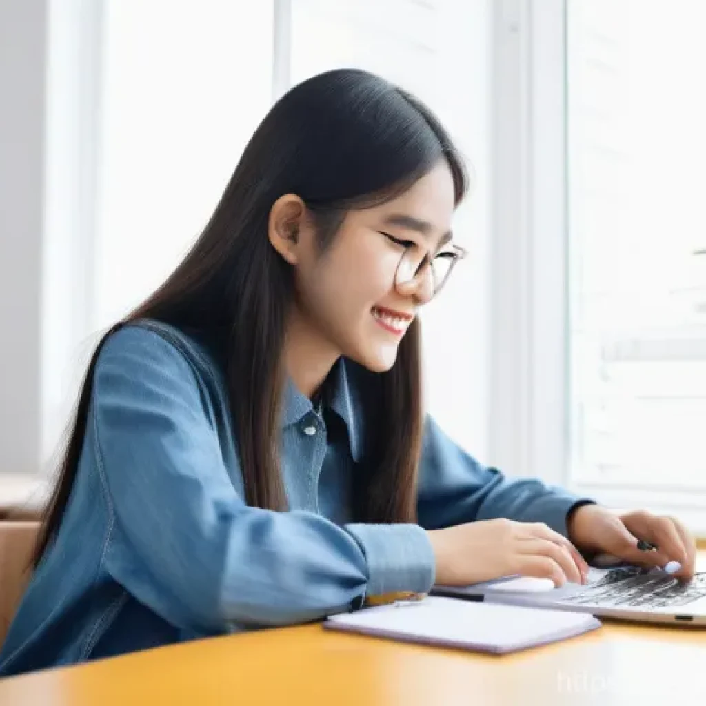 학습 진도 추적을 위한 필수 도구 소개 - **Prompt 1: Empowered Learning with Digital Tools**
"A young Vietnamese woman, aged 22, with lon...