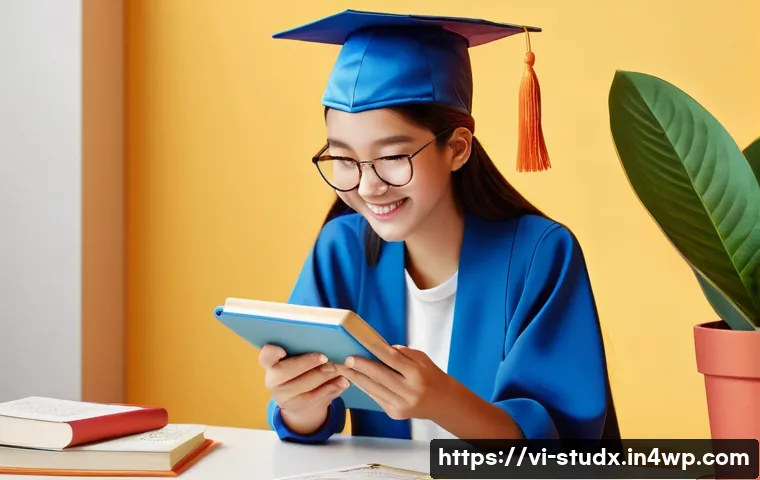 학습 진도 추적 시스템의 사용자 인터페이스 개선 - **Vibrant Gamified Progress:** "A brightly lit, modern study space where a motivated Vietnamese teen...